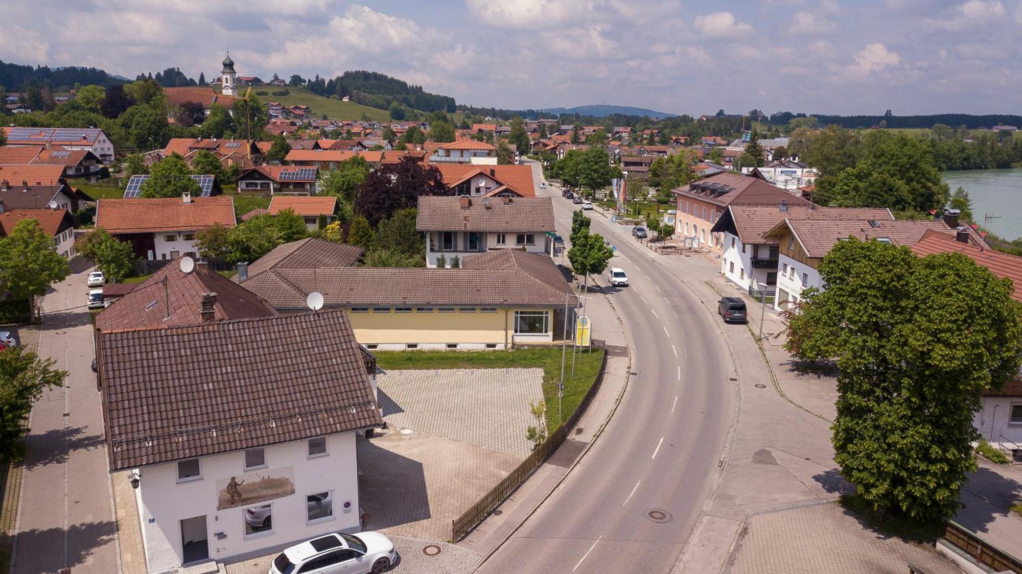 Moderne Helle Ferienwohnung Allgaeu Am See Munich Castle เลคบรูค ภายนอก รูปภาพ